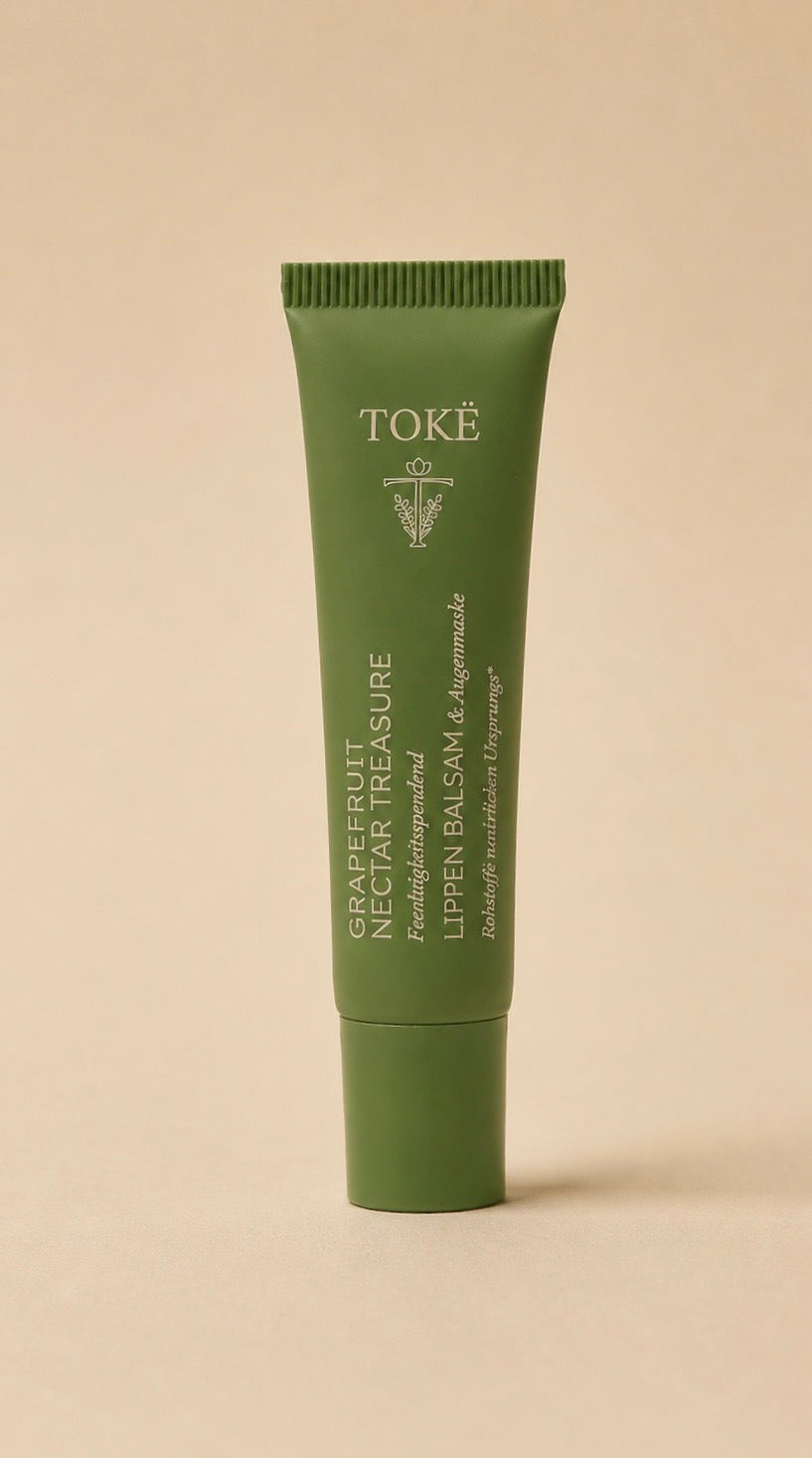 GRAPEFRUIT NECTAR TREASURE - Lip Balm & Augenmaske
